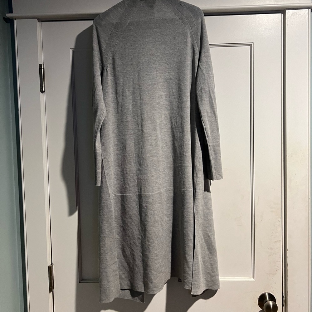 Talbots MERINO WOOL LONG NO-CLOSE DUSTER by - L - Picture 4 of 7